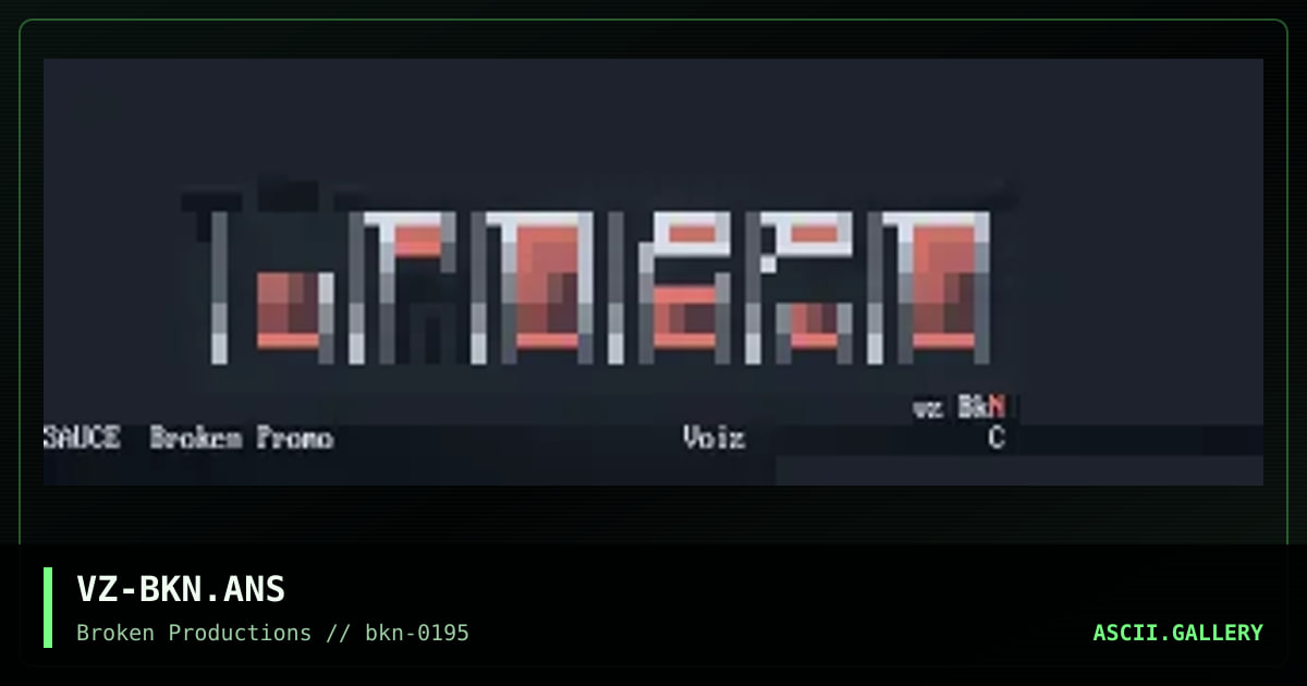 VZ-BKN.ANS, by voiz, 1995