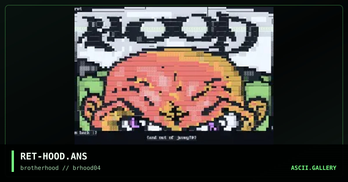 hood is le shito, by retribution, 1999