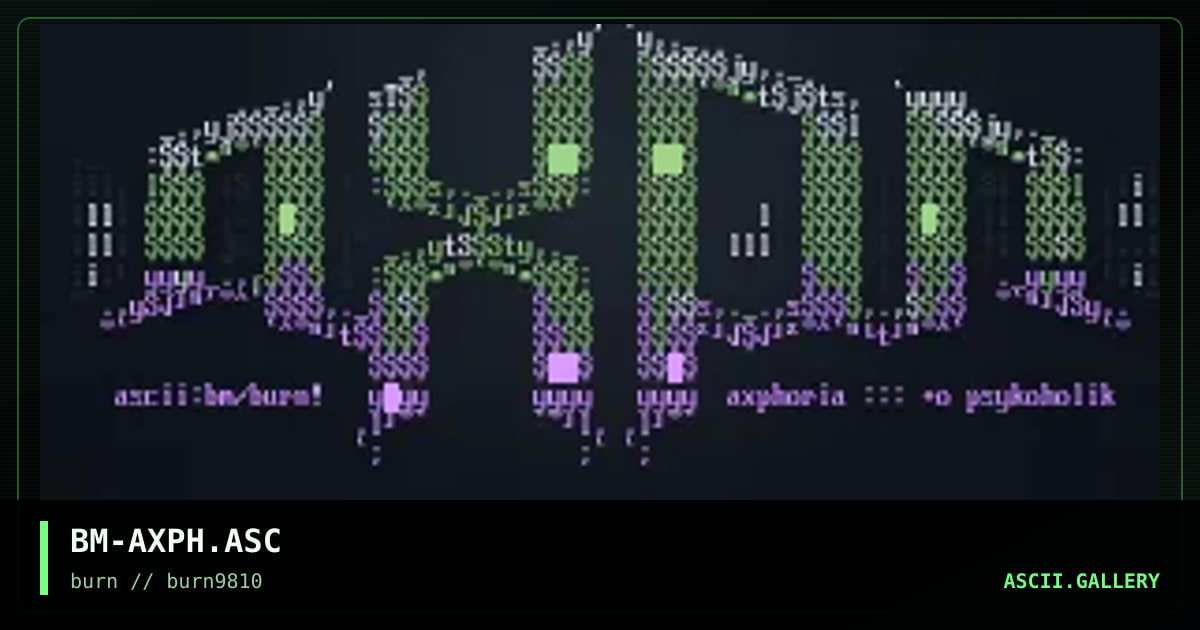 BM-AXPH.ASC, by boilermaker, 1998