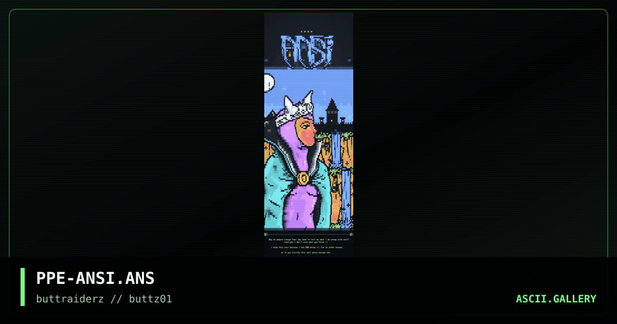 Ansi, by propane, 2000