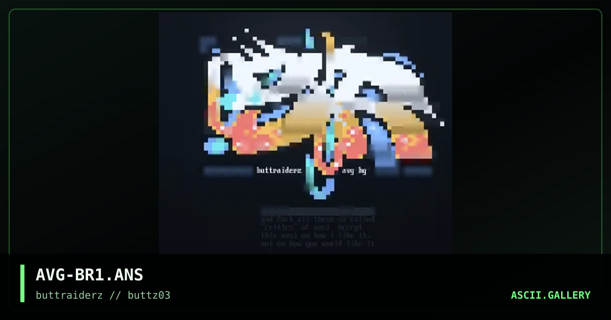AVG-BR1.ANS, by avenging angel, 2000