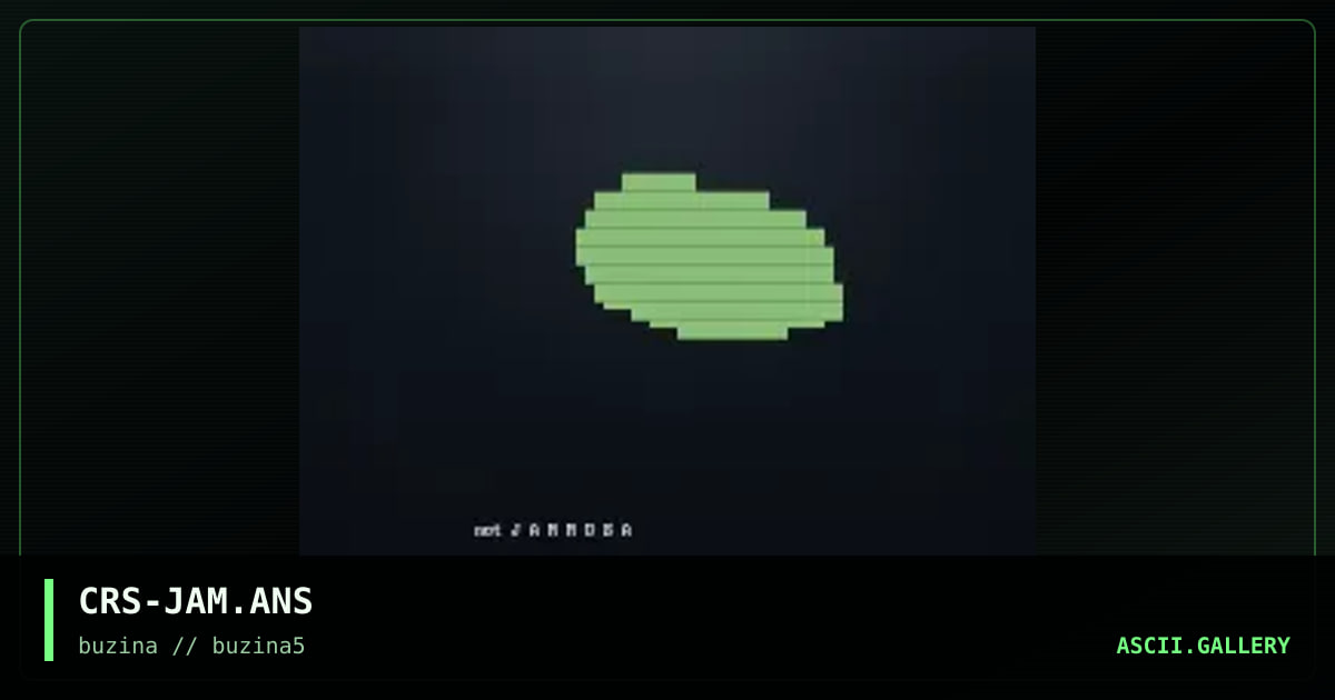 not J A M M O B B A, by crasher, 2003