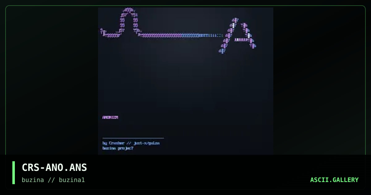 anonizm, by crasher, 2001