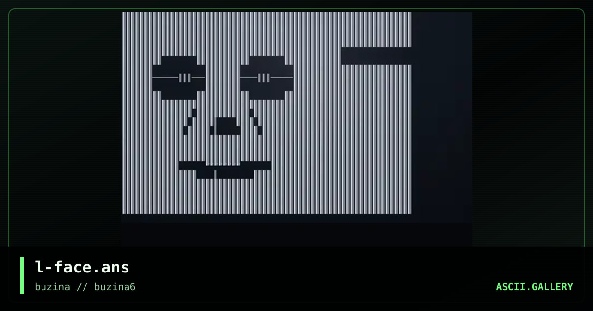 l-face.ans, by lip, 2003