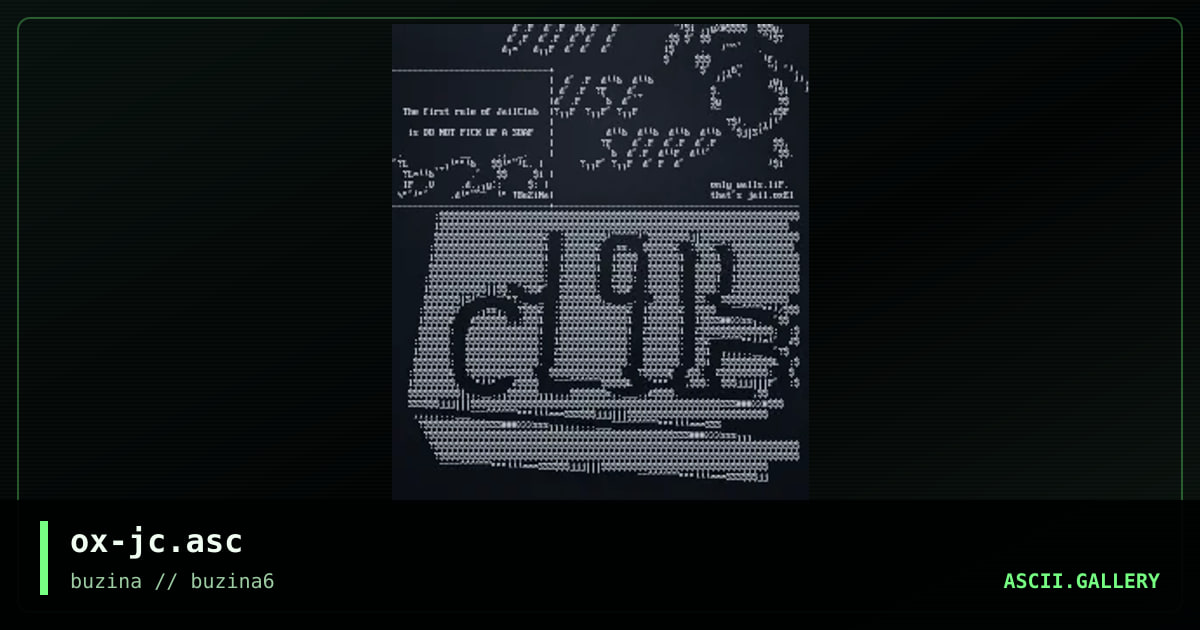 ox-jc.asc, by 0xel, 2003