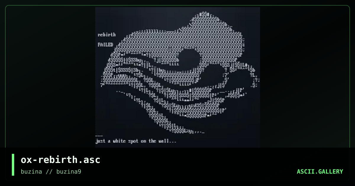 ox-rebirth.asc, by 0xel, 2003