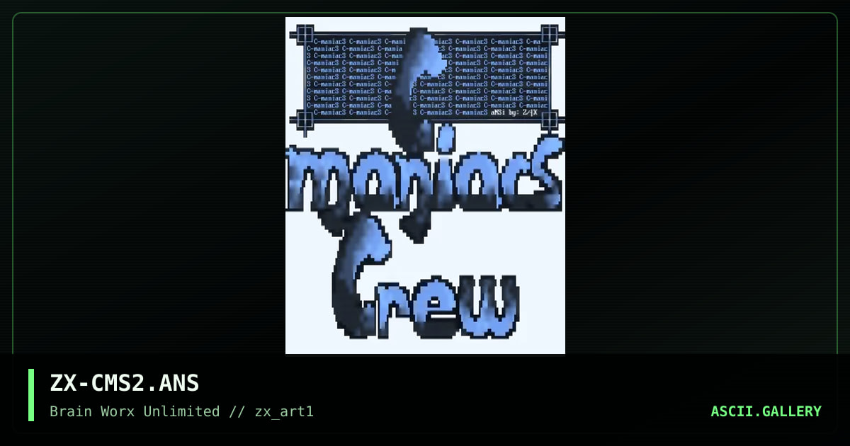 ZX-CMS2.ANS, by zax, 1994