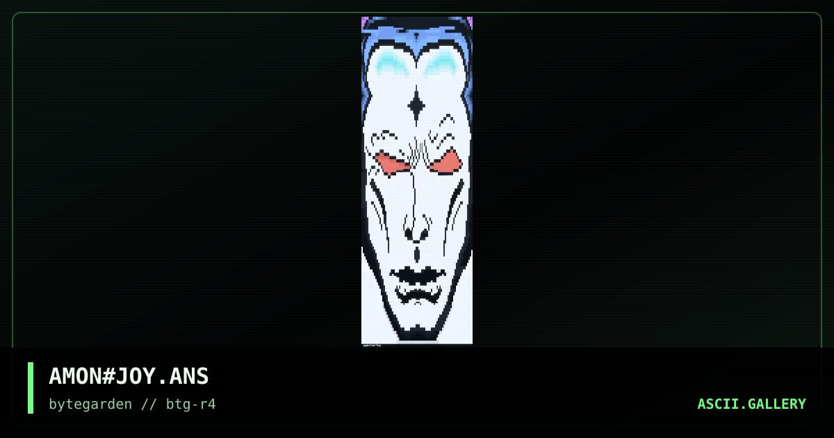 Amon (just piccy) [80x50], by joykiller, 1995