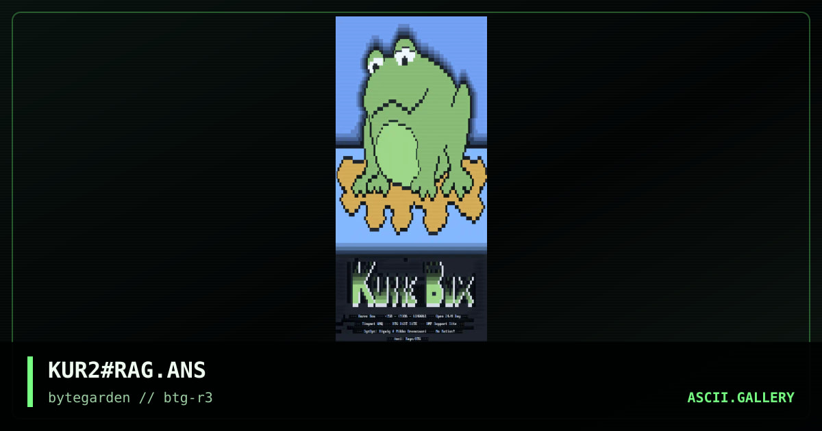 KUR2#RAG.ANS, by rage, 1995