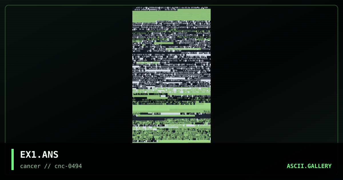 EX1.ANS, by cancer, 1994
