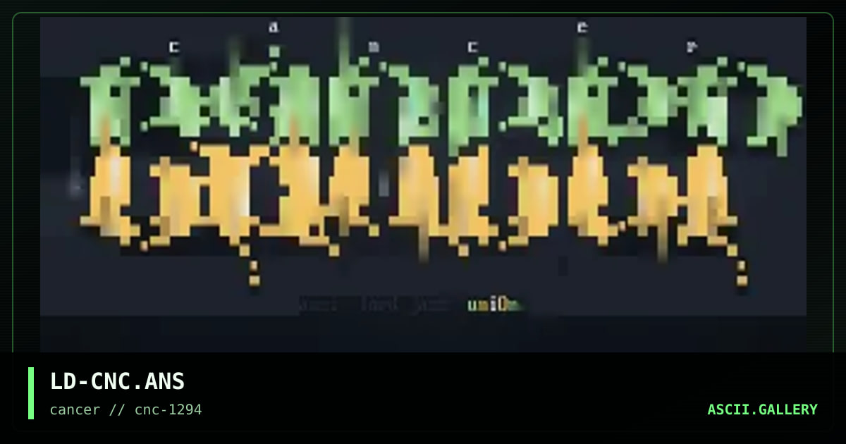 LD-CNC.ANS, by lord jazz, 1994