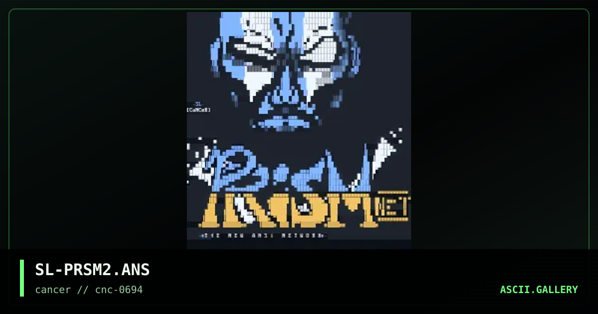 SL-PRSM2.ANS, by sir lancelot, 1994