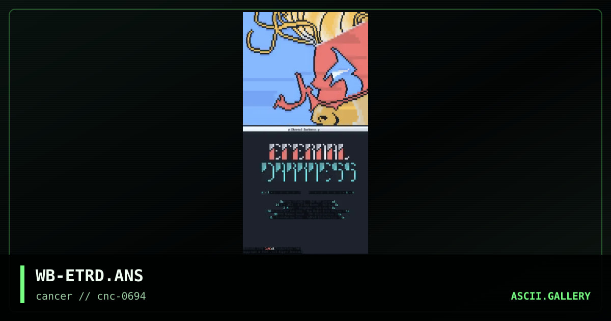 WB-ETRD.ANS, by warblade, 1994