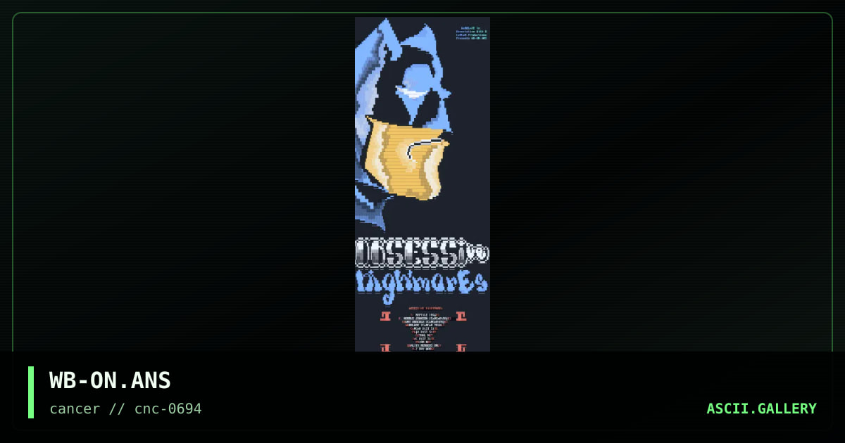 WB-ON.ANS, by warblade, 1994