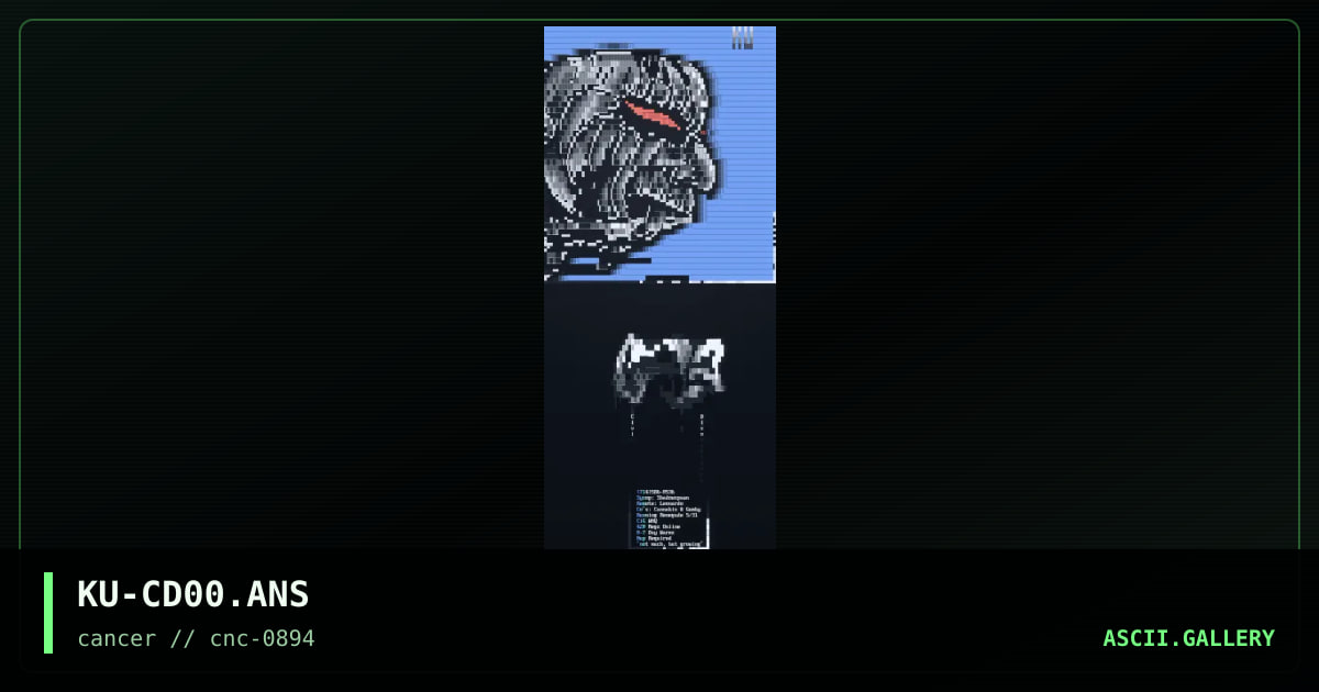 KU-CD00.ANS, by kung lao, 1994