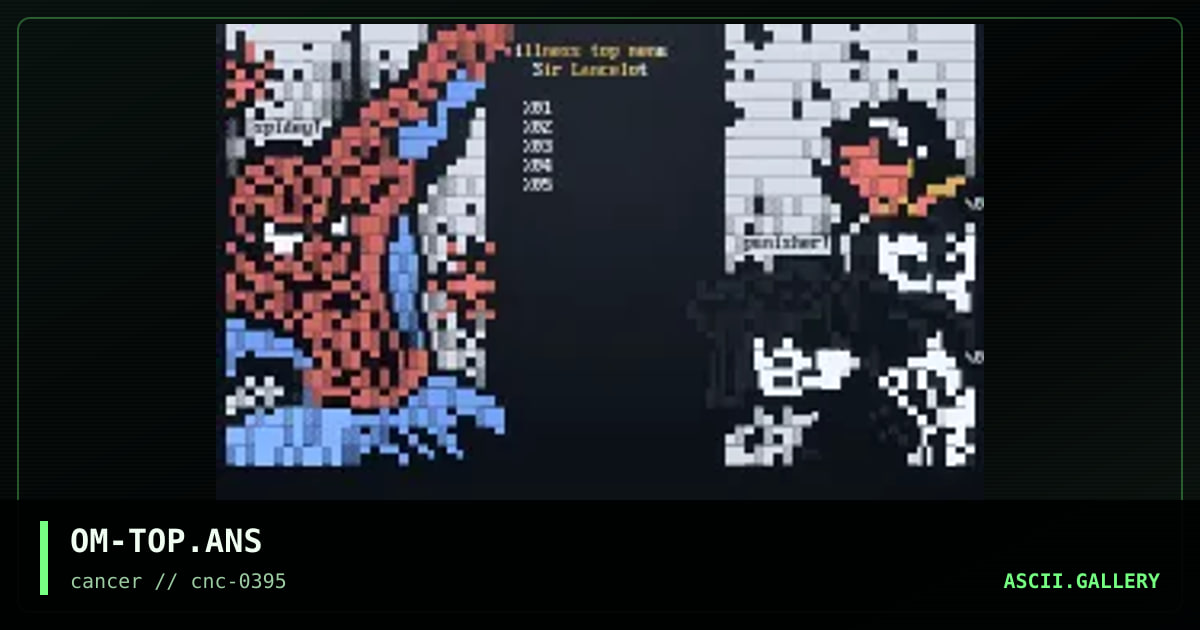Top Menu, by omega red, 1995