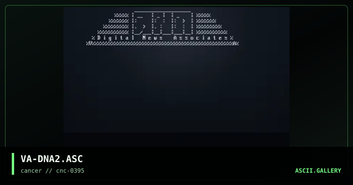 Digital News Associates Logo, by vandal, 1995