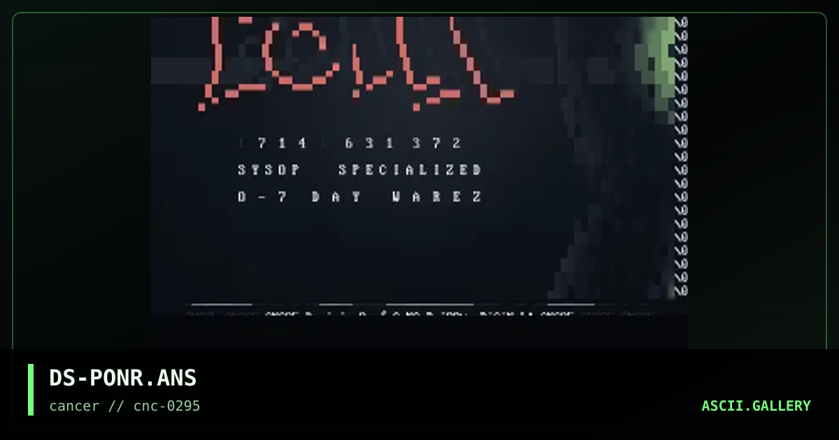 Ponr, by dominicus, 1995