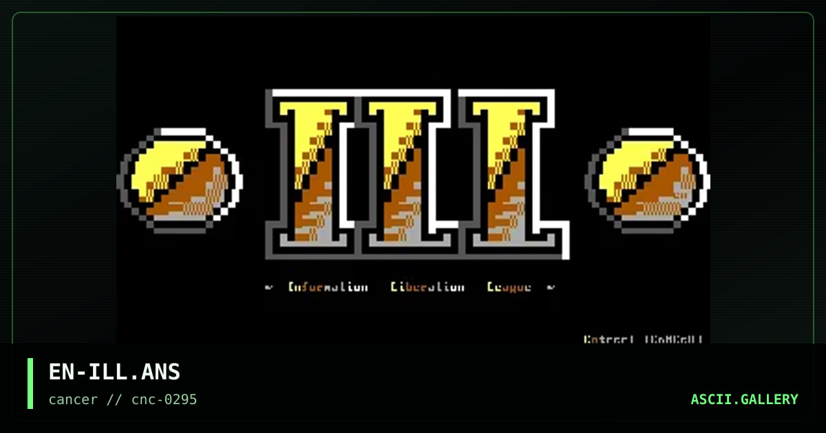 Information Liberation League, by entreri, 1995