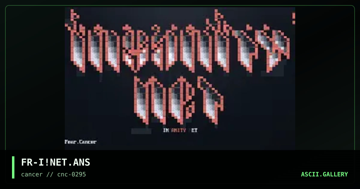 Insanity-Net, by fear, 1995
