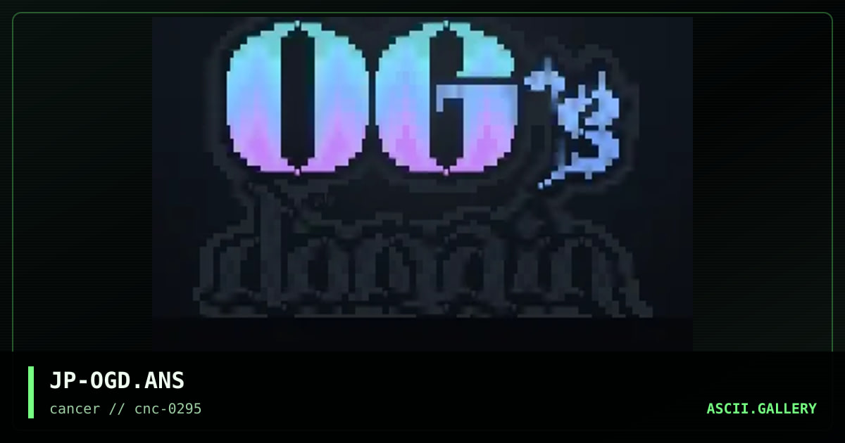 OG's Domain, by pope john paul, 1995