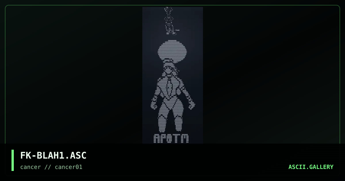 APoTM, by freak, 1996