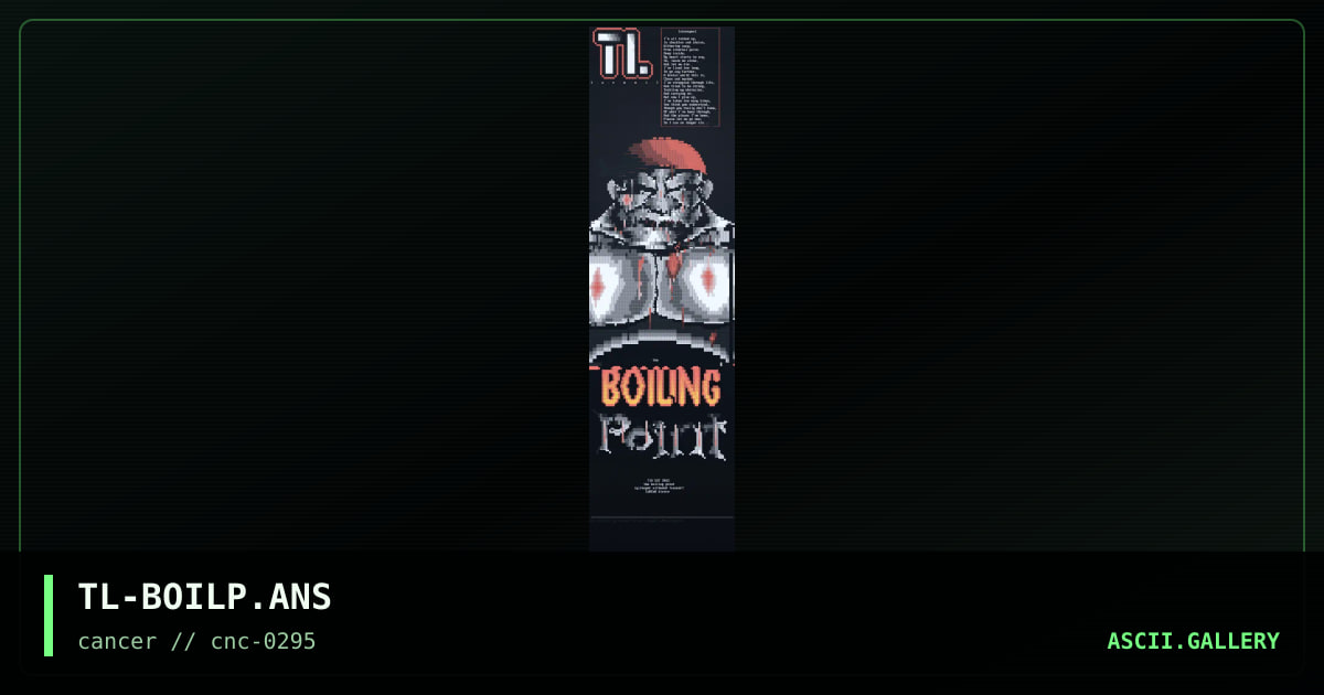 The Boiling Point, by turmoil, 1995