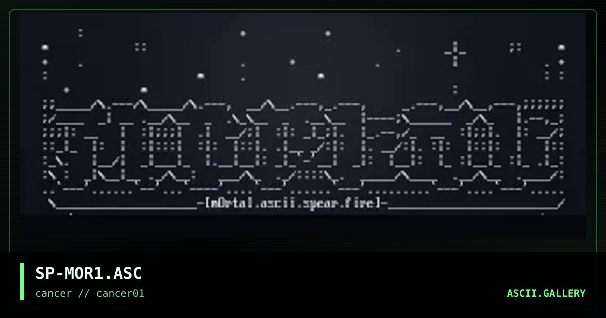 Mortal, by spear, 1996