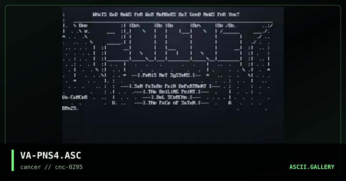 Penis-Net, by vandal, 1995