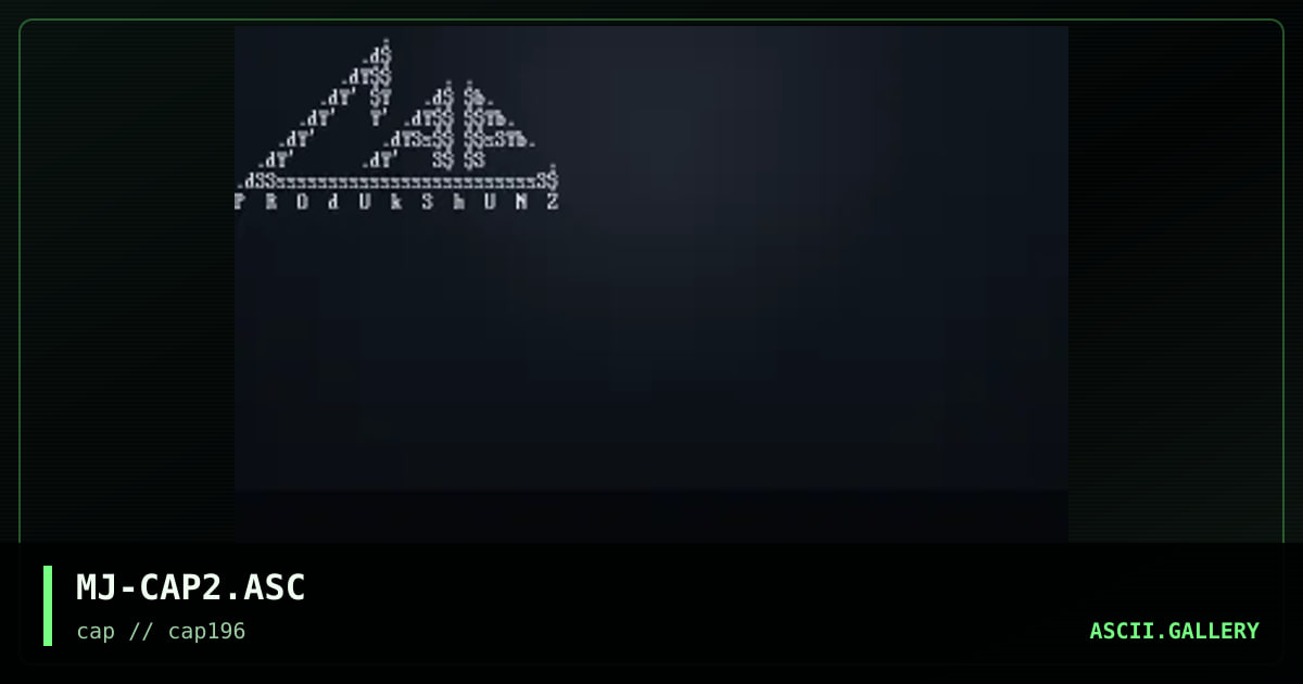 CAP logo, by majick, 1996