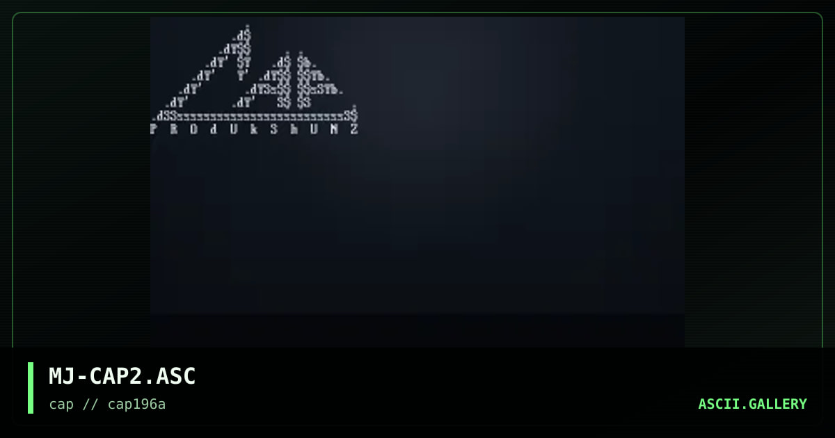 CAP logo, by majick, 1996