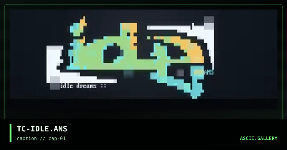idle dreams +o extriate, by thechef, 1998