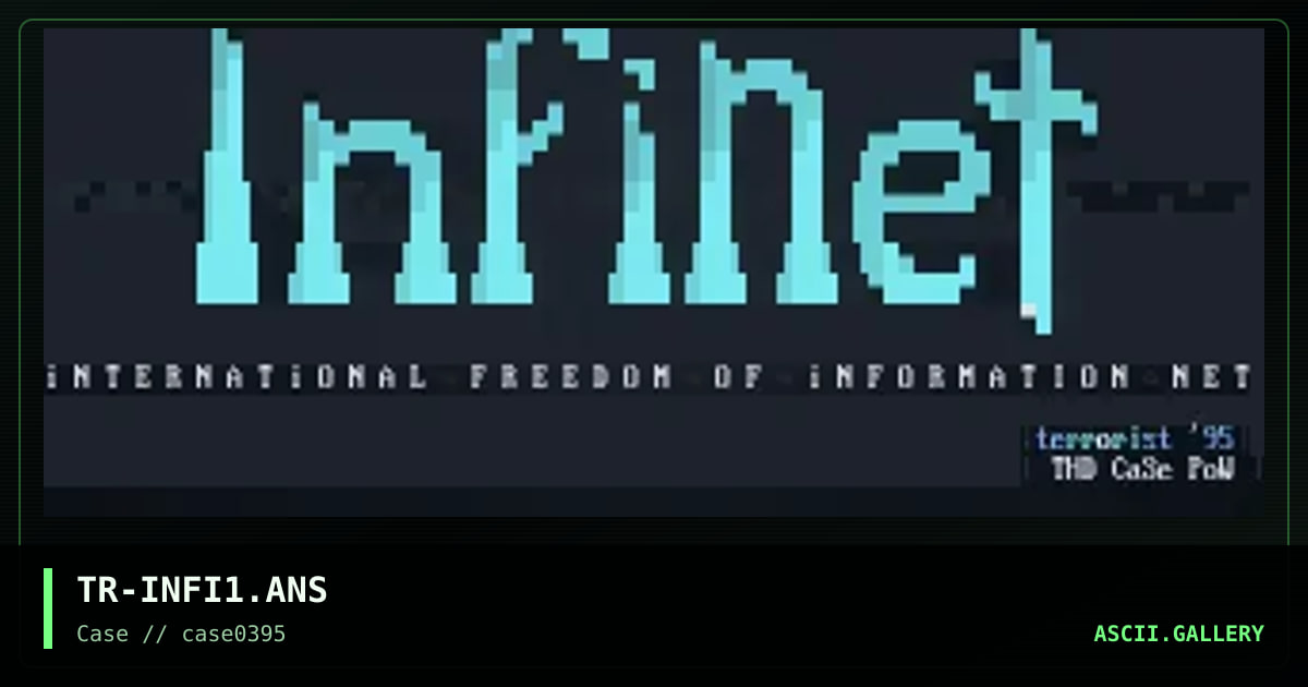 TR-INFI1.ANS, by terrorist, 1995