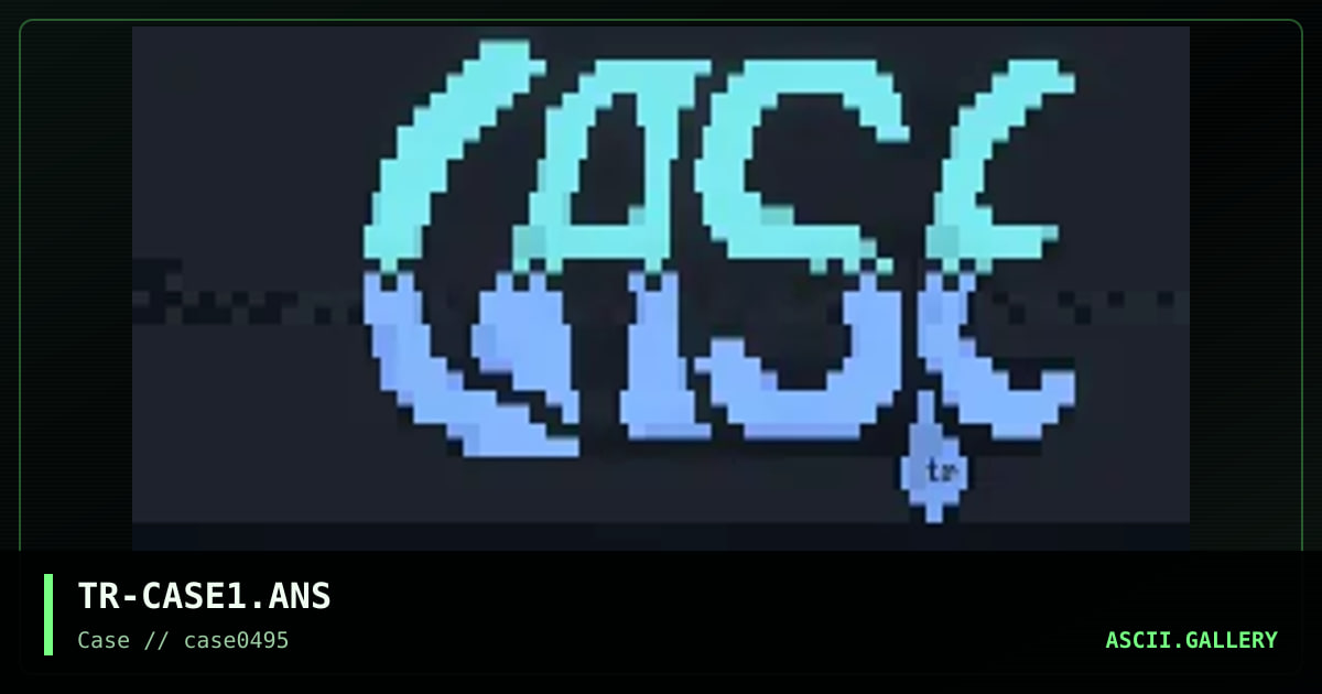 TR-CASE1.ANS, by terrorist, 1995