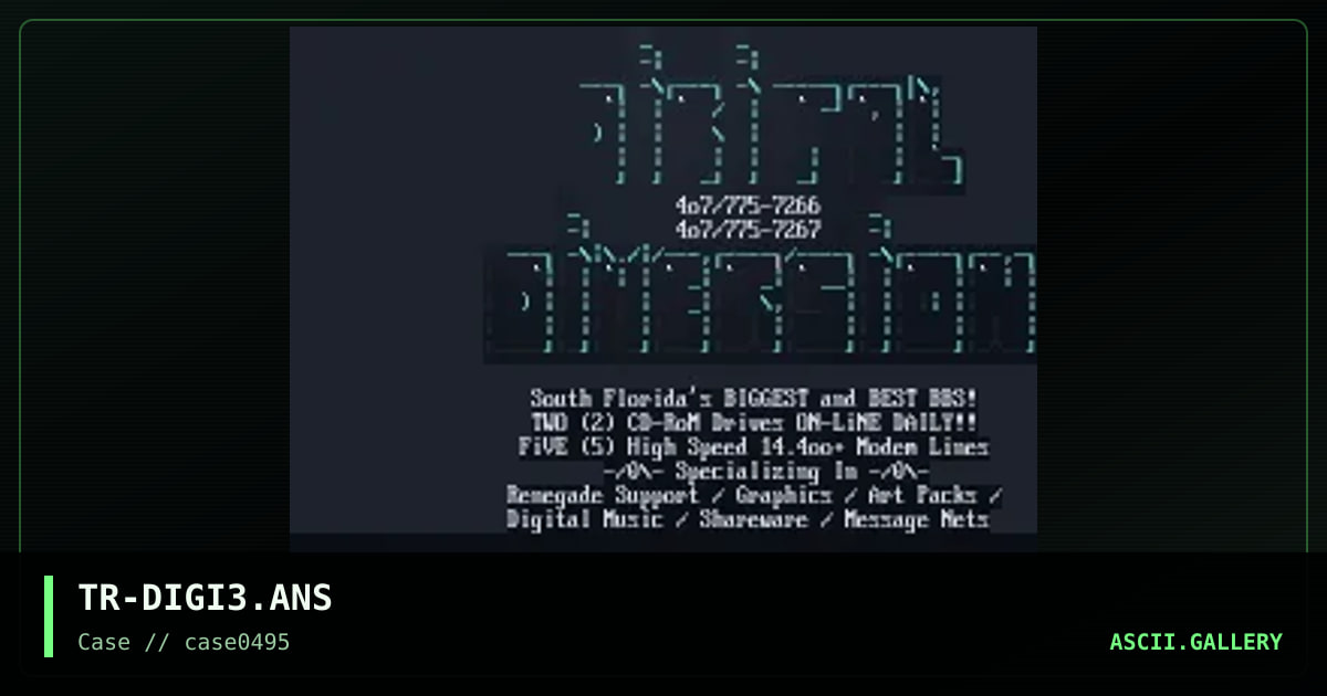 TR-DIGI3.ANS, by terrorist, 1995