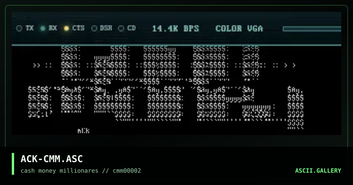 ACK-CMM.ASC, by ack, 1999