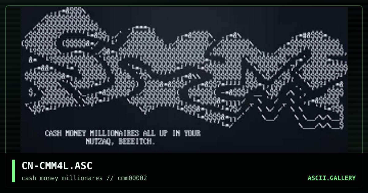 CN-CMM4L.ASC, by cain, 1999