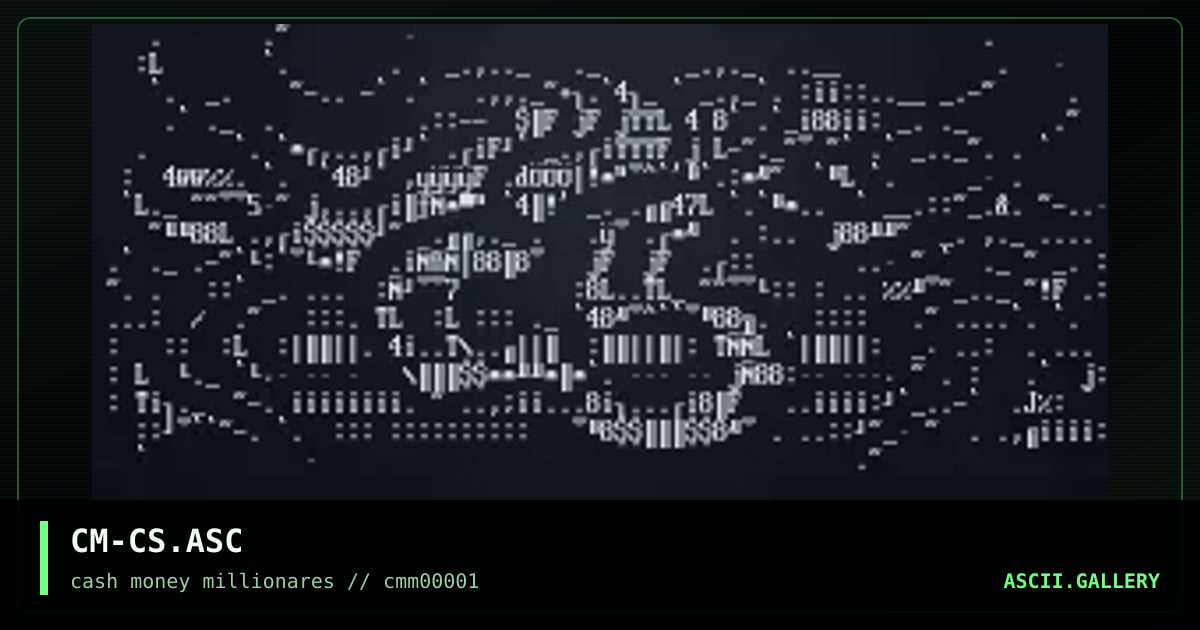CM-CS.ASC, by cmang, 1999