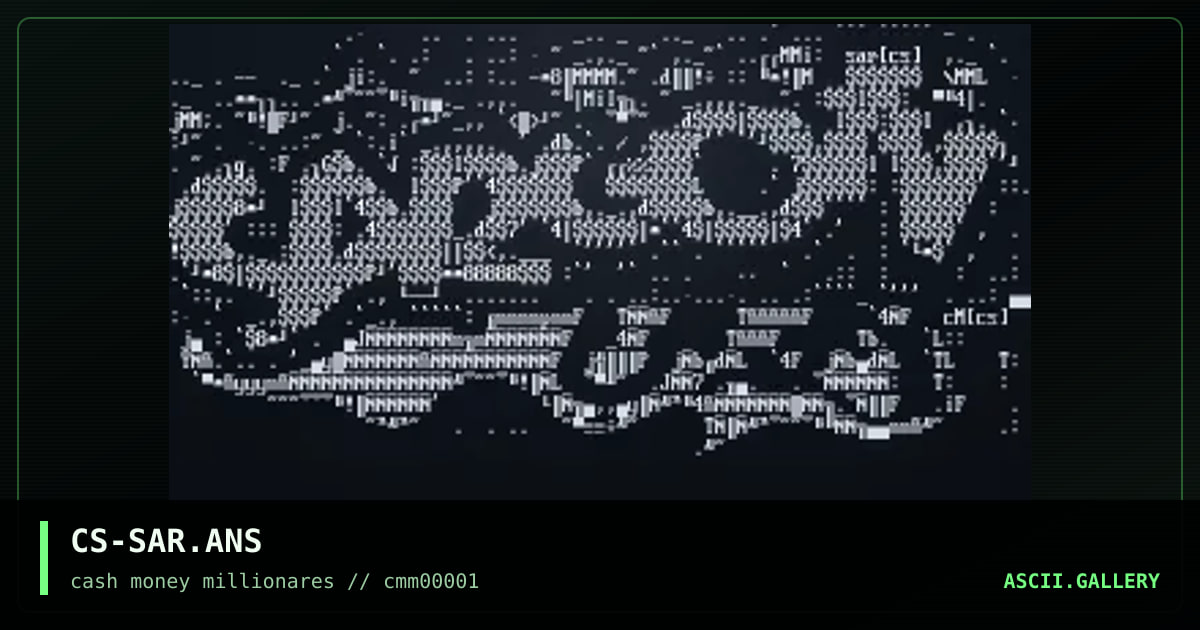 CS-SAR.ANS, by cmang, 1999
