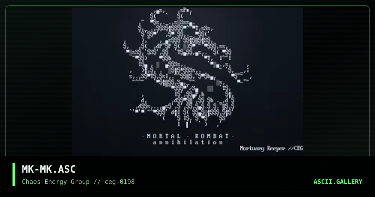 MK-MK.ASC, by mortuary keeper, 1998