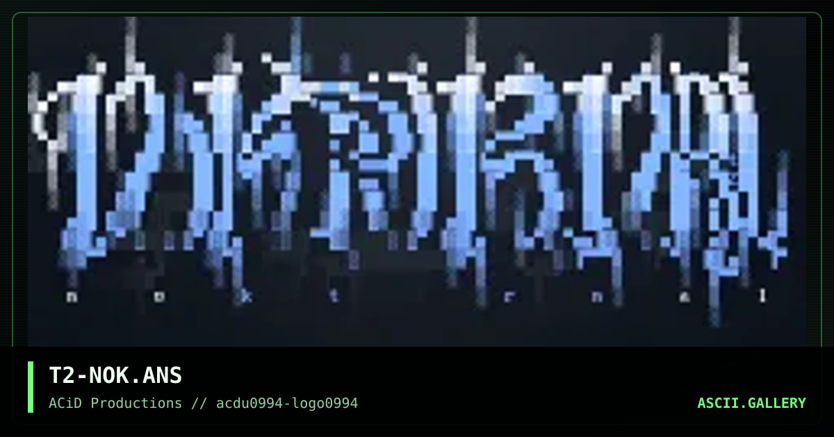 Nokturnal, by terminator2, 1994