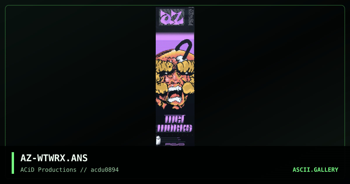 Wet Works, by azrael, 1994