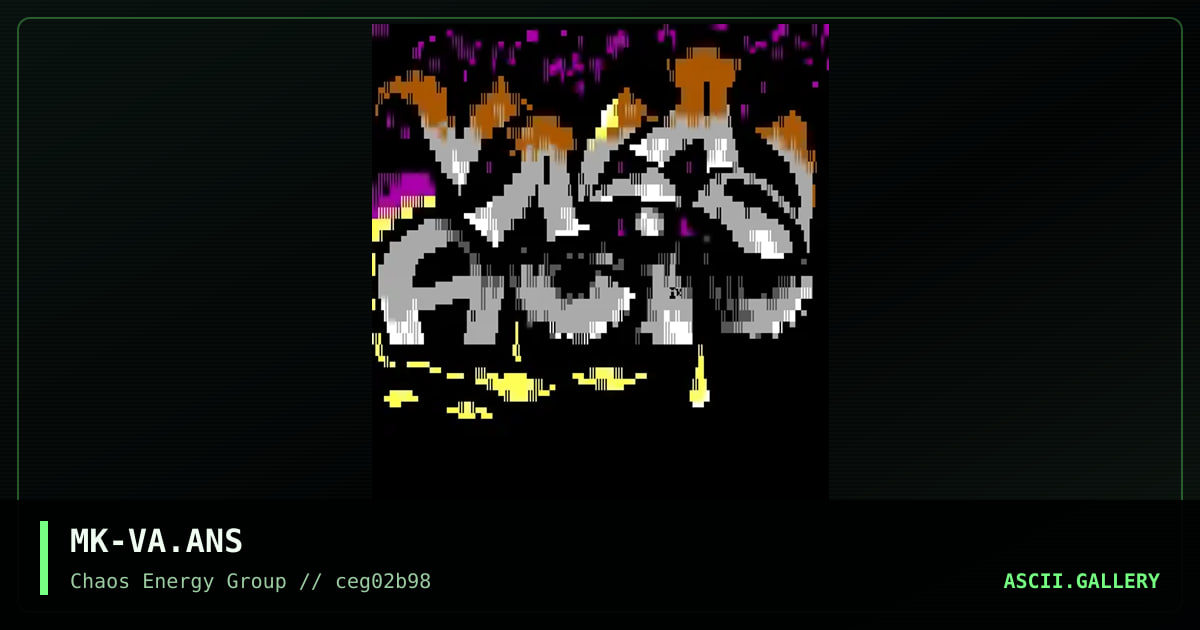 MK-VA.ANS, by mortuary keeper, 1998