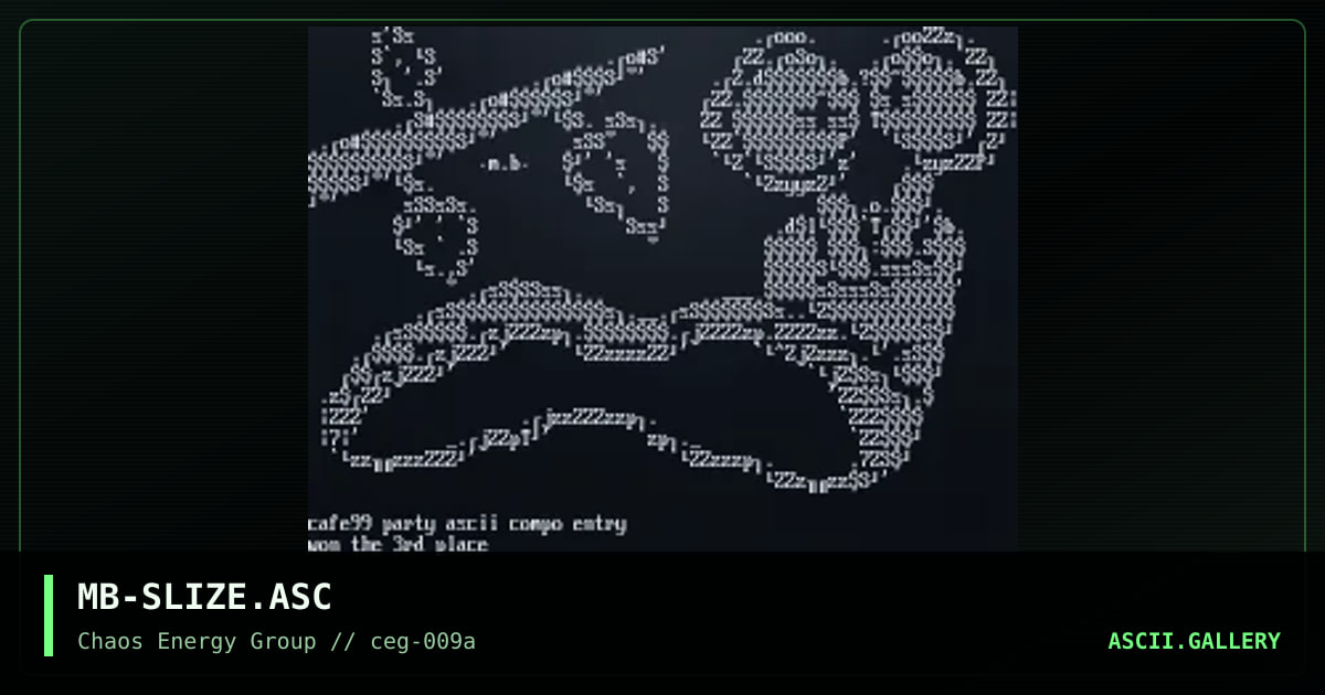 MB-SLIZE.ASC, by mr byte, 1999