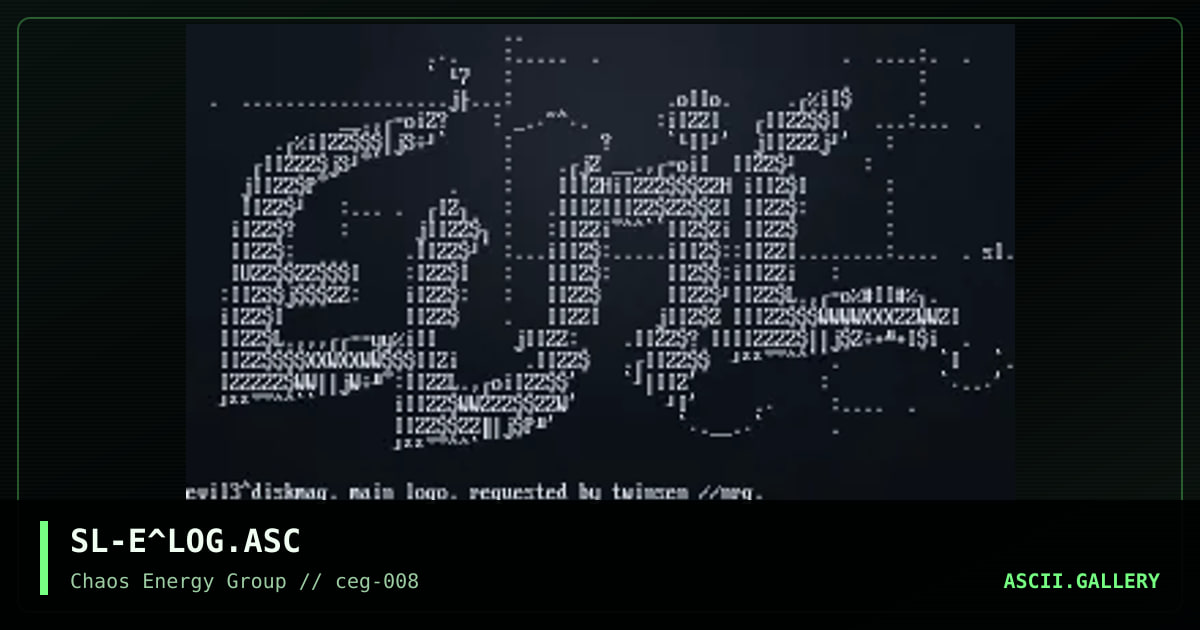 SL-E^LOG.ASC, by slash, 1999