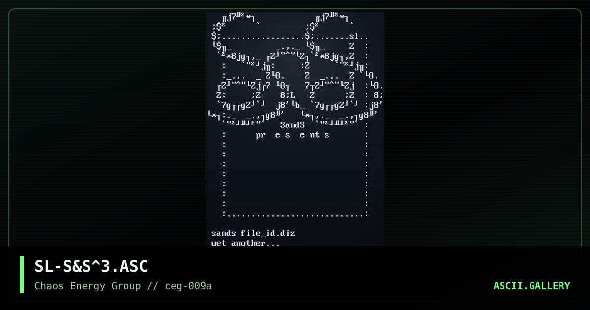 SL-S&S^3.ASC, by slash, 1999