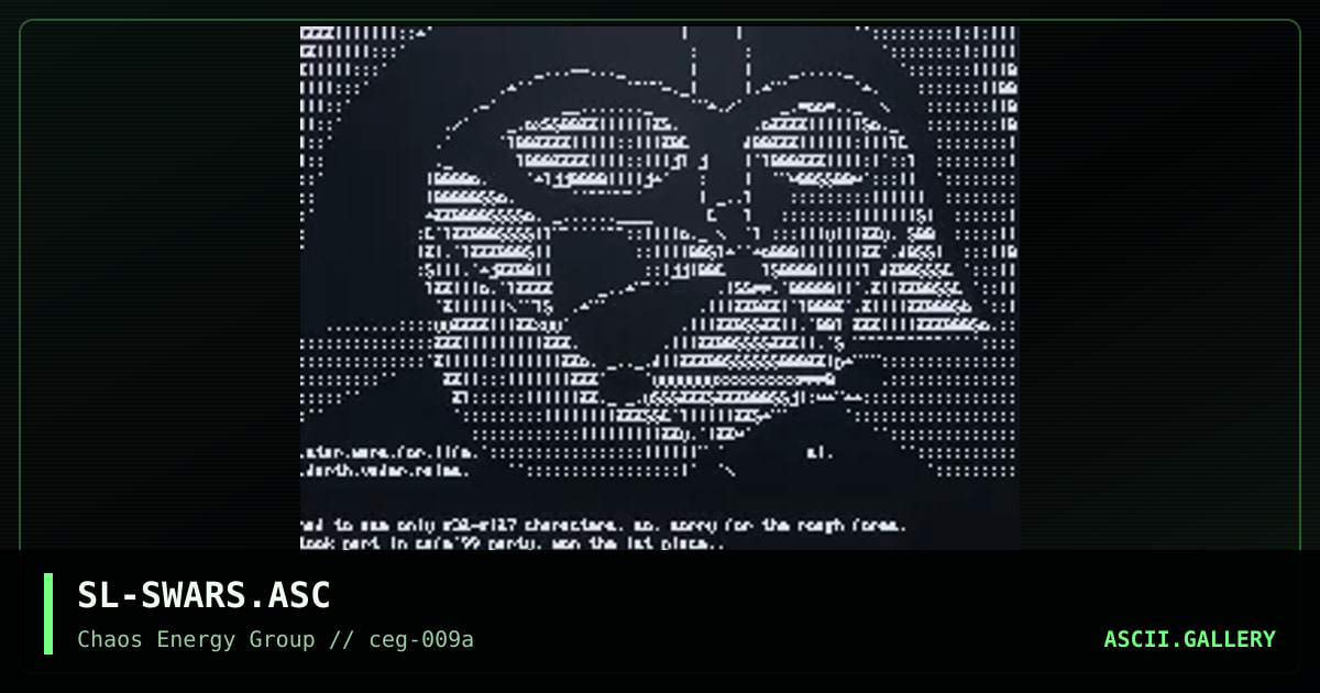 SL-SWARS.ASC, by slash, 1999