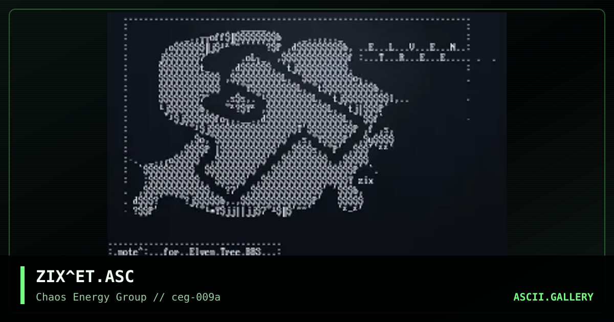 ZIX^ET.ASC, by zeroix, 1999