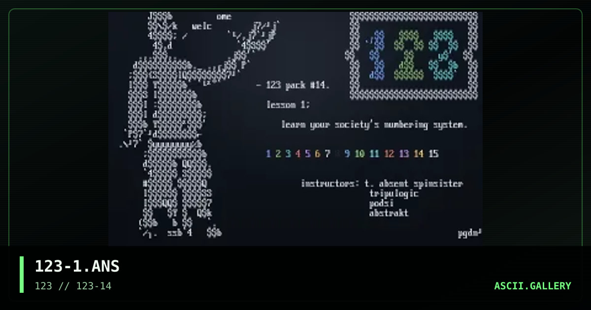 123-1.ANS, by abstrakt, 2003