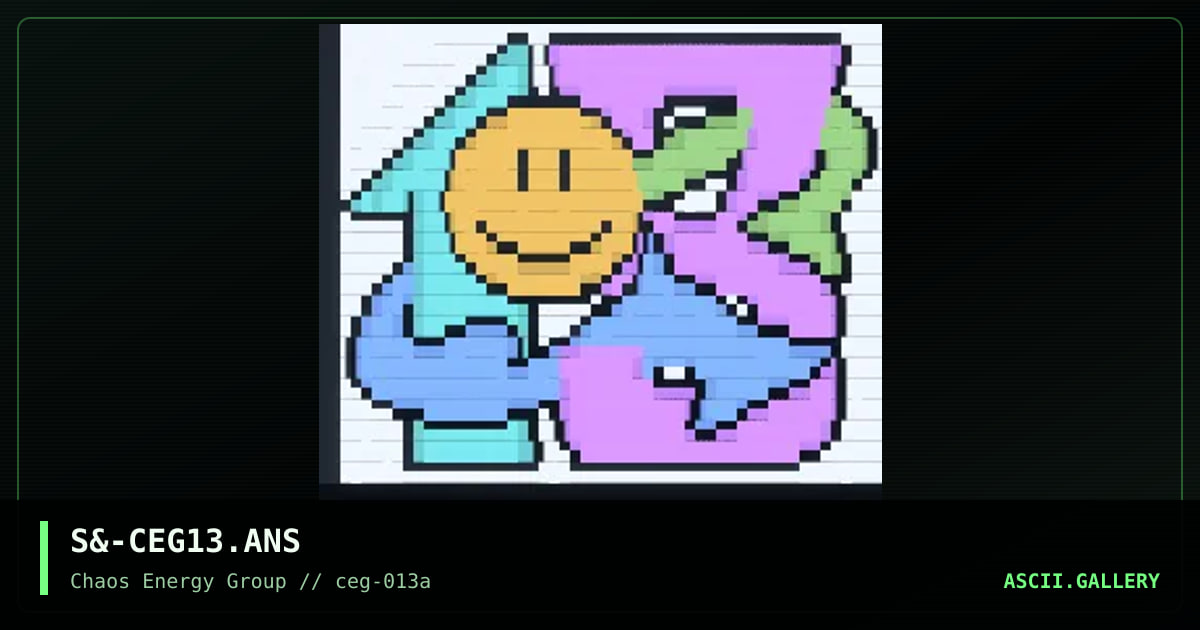 S&-CEG13.ANS, by untagged, 2001